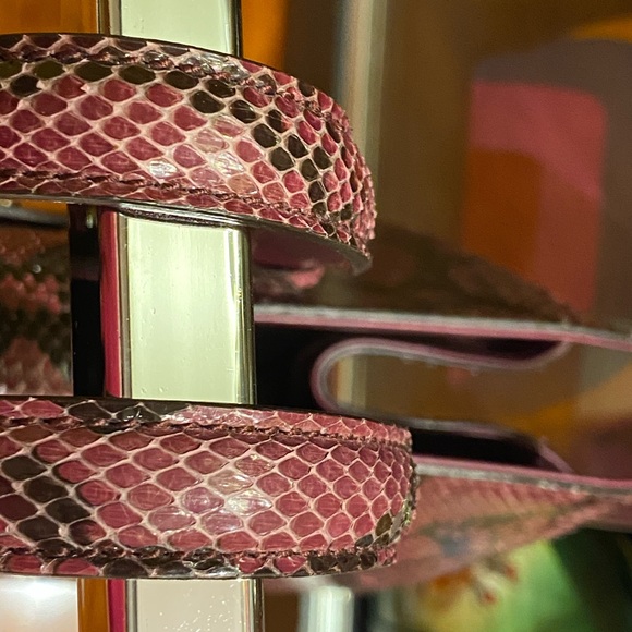 Authentic Gucci snakeskin Lady lock season 43 - Picture 6 of 16